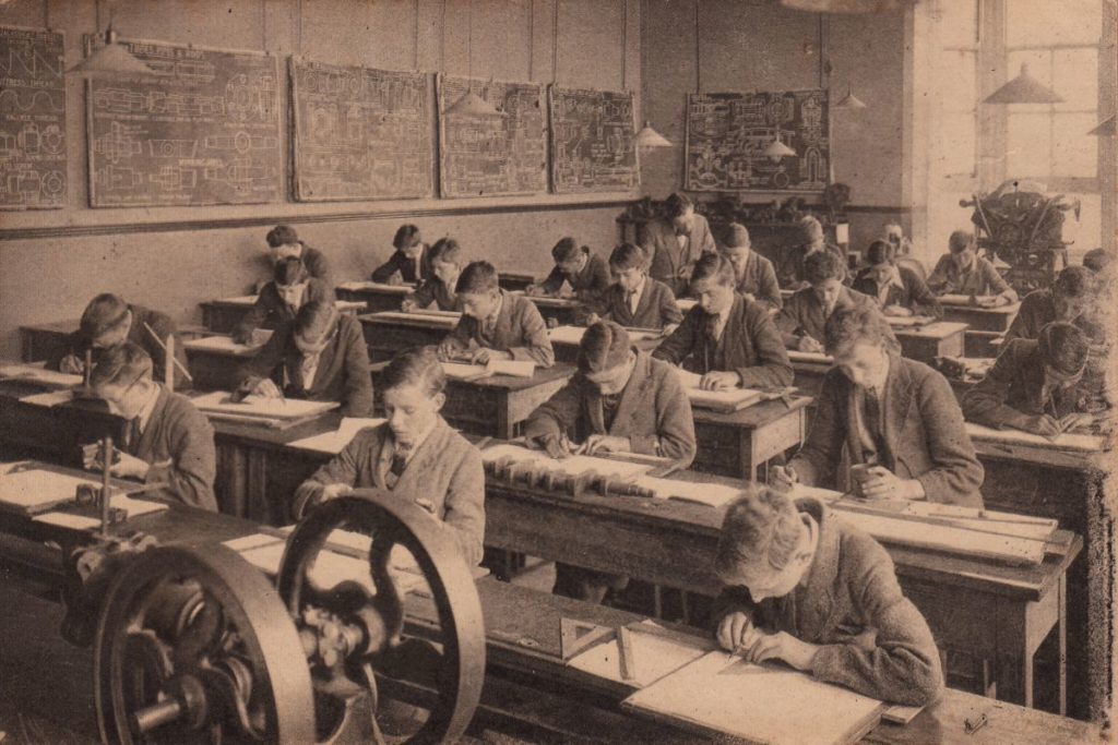 História da educação na revolução industrial